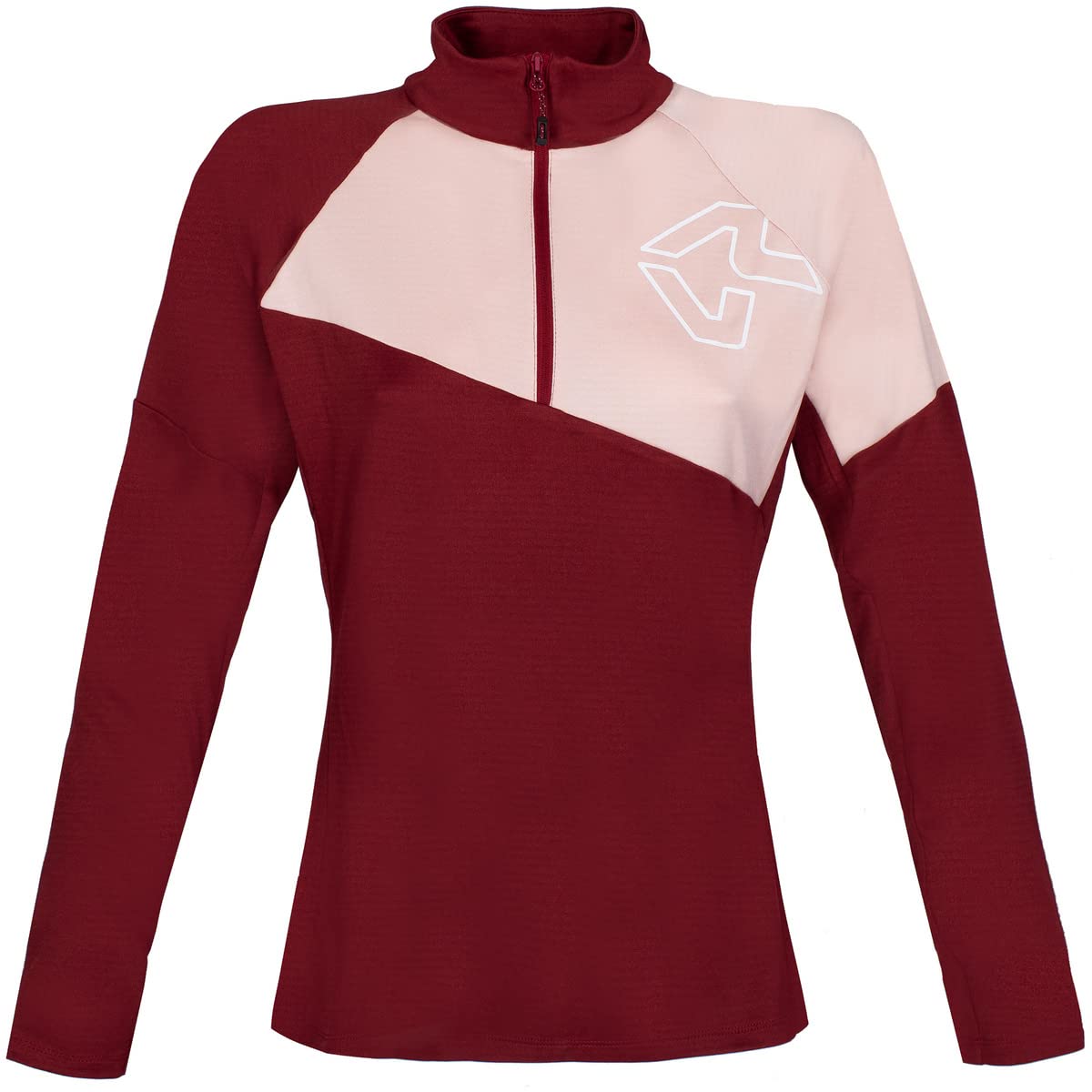 Rock Experience REWC01942 URUS Sweatshirt Women's 1991 POMEGRANATE+0885 ROSE SMOKE XS