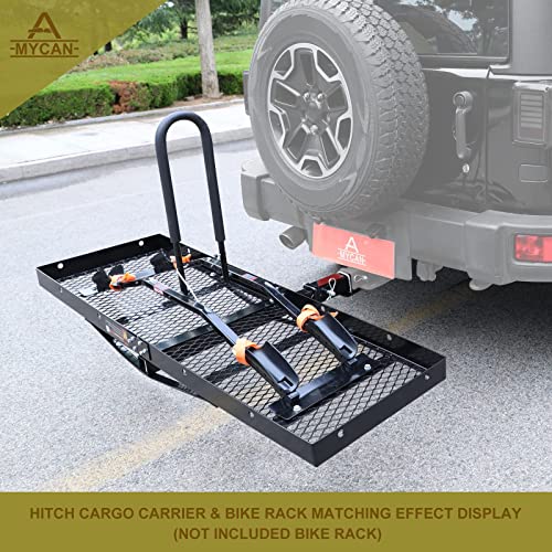 MYCAN Hitch Mount Cargo Carrier Trailer Hitch Cargo Carrier 60 x 20