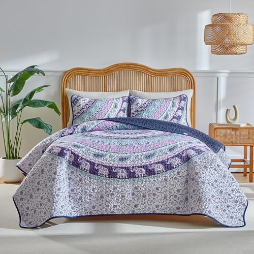 UOZZI BEDDING Conjunto BohoQUILT SYUQTB07-Q