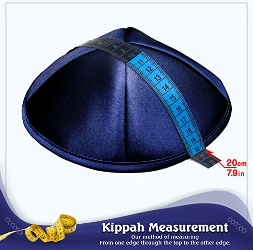 Casquette Kippa élégante Pour Chapeau Juif Adulte Broderie Etoile Kippa Cap Chapeau De Kippas Confortable Judaisme Kippa Chapeau Accessoire
