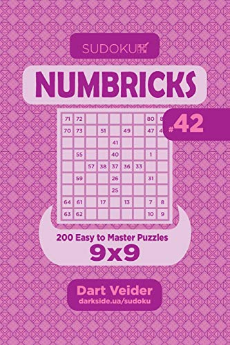 Sudoku Numbricks - 200 Easy to Master Puzzles 9x9 (Volume 42)