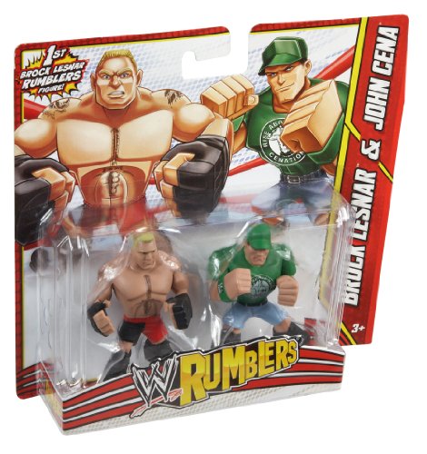 Set Di 15 Action Figure WWE Rumblers - Wrestler Casuali Senza Duplicati - Giocattoli Ufficiali