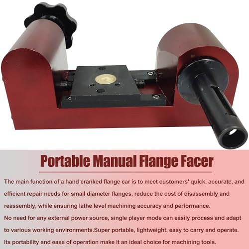 Torno manual para bridas con manivela HQHAOTWU miniatura 6