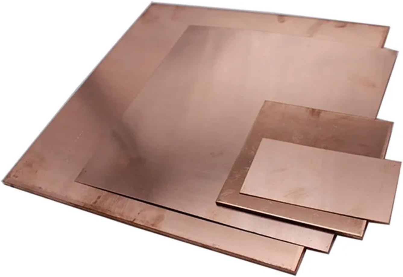 Copper Sheet Plate 0.02mm .03mm .04mm .05mm .08mm .1mm .2mm .3mm .4mm .5mm .6mm .8mm(0.4x100mm 5KG(13.5m))