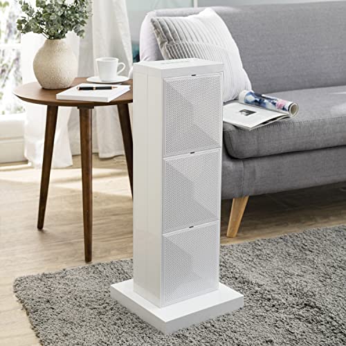 Air Oasis Iadaptair-M For Reducing Viruses, Smoke, Allergens, Mold Air Purifiers, M 550 Sq Ft, White #TOP1