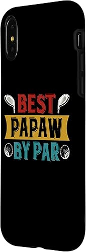 Miniatura 2 de iPhone XXS Best Papaw By Par Golf For Golfer Golfing Grandfather Case