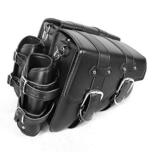 Zwbfu Bolsa lateral para motocicleta Bolsa lateral para motocicleta Caixa lateral e kit de embalagem