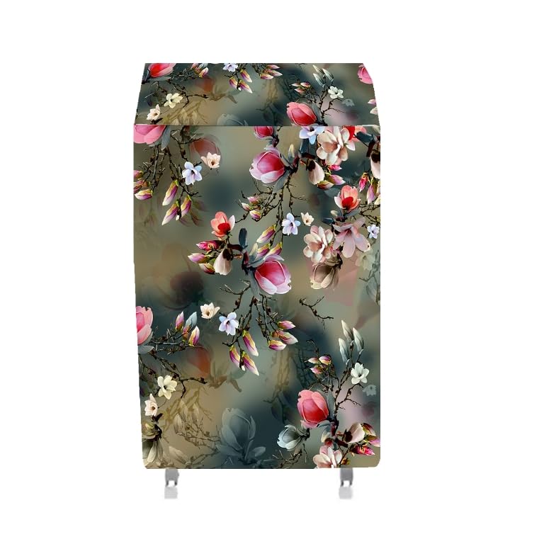 Image of Printed Cooler Cover Compatible for Symphony Sumo Jr 45-Litres Window Cooler, Waterproof Cover, Size (LXBXH) 65X53X57 Cm, Green.