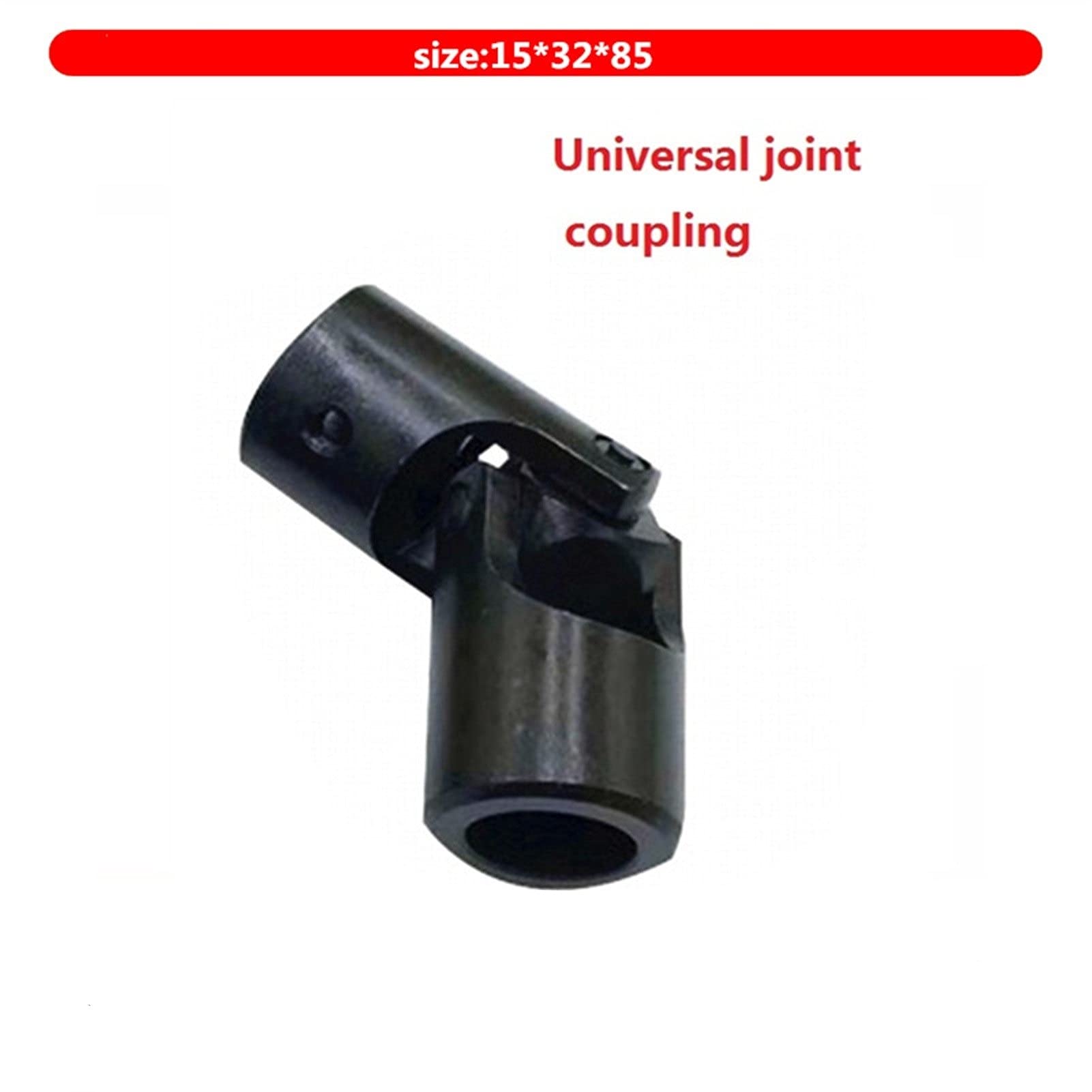 DINGGUANGHE-CUP Coupler 1pc 15 * 32 * 85 Universal Joint Couplings Universal Joint Metal (Inner Diameter : 15 32 85)
