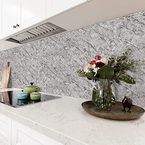 Hode Marmo adesivo posteriore in plastica 60 cm x