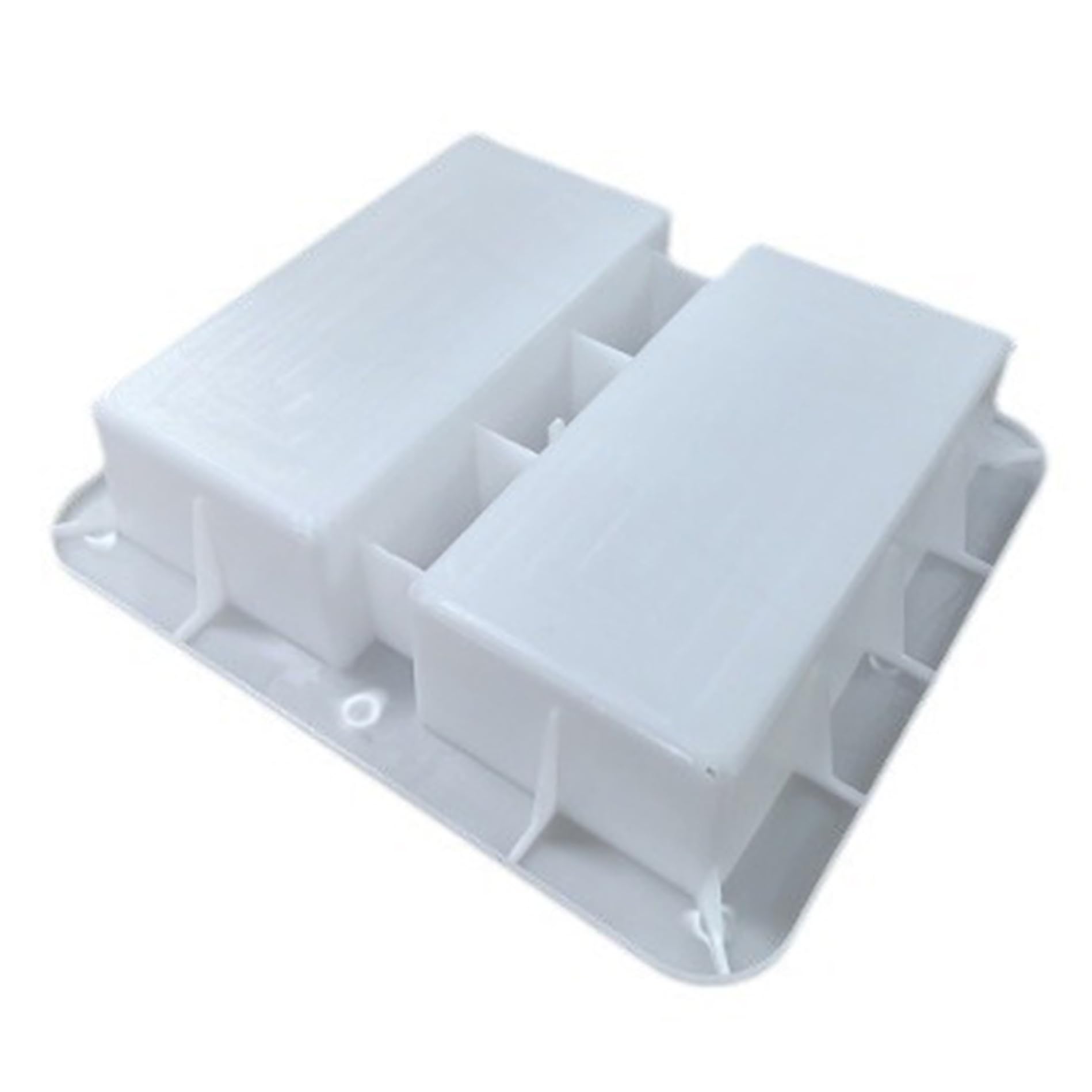 Moules à briques pour béton outils de construction de modèles 3,9x7,9x2,4 pouces moule à briques en polypropylène moule à blocs de béton facile à utiliser pour fournitures de construction extérieures