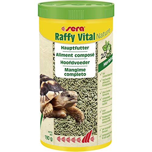Sera Raffy Vital 1834 - Schmackhafte Kräutervielfalt für herbivore Reptilien Sera Raffy Vital 1834 - Schmackhafte Kräutervielfalt für herbivore Reptilien