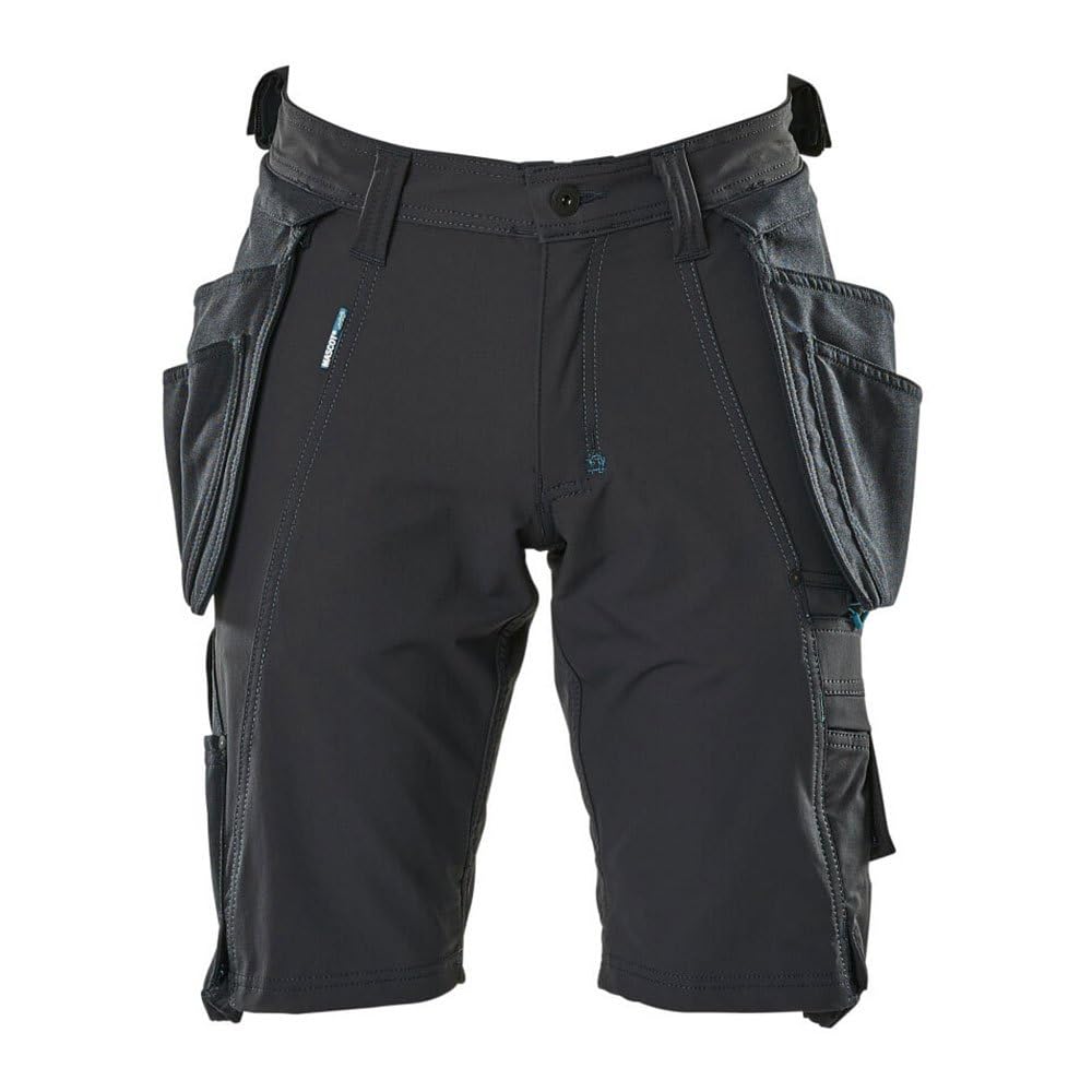 Mascot Men's Schwarzblue Work Utility Shorts, C52
