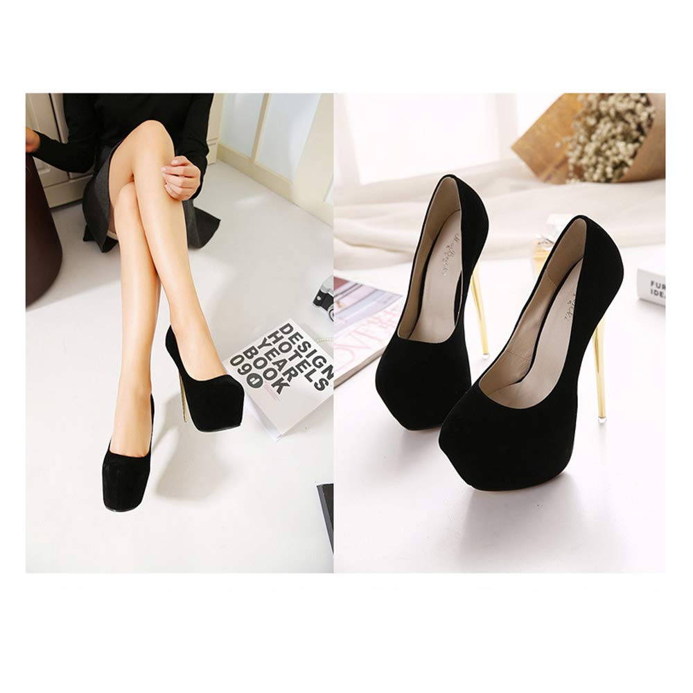 Zapatos de tacón alto para mujer, 5 cm, plataforma, estilo Stiletto de 16 cm, sandalias de tacón para bodas, fiestas, zapatos