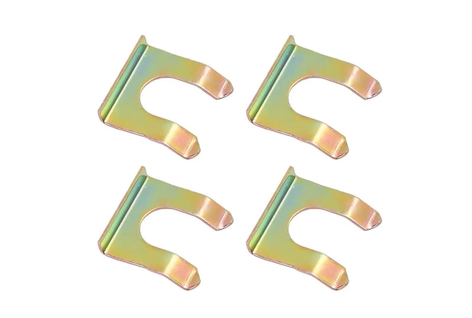 Dpnentv 4Pcs Tybe A Auto U-Type Brake Pipe Retaining Clip Hose Holding Clamp(4Pcs Tybe A)