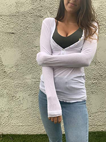 Image of Blue 55 Women's Bralette Wireless Padded Bra Top Sexy Everyday Basic Deep V-Neck