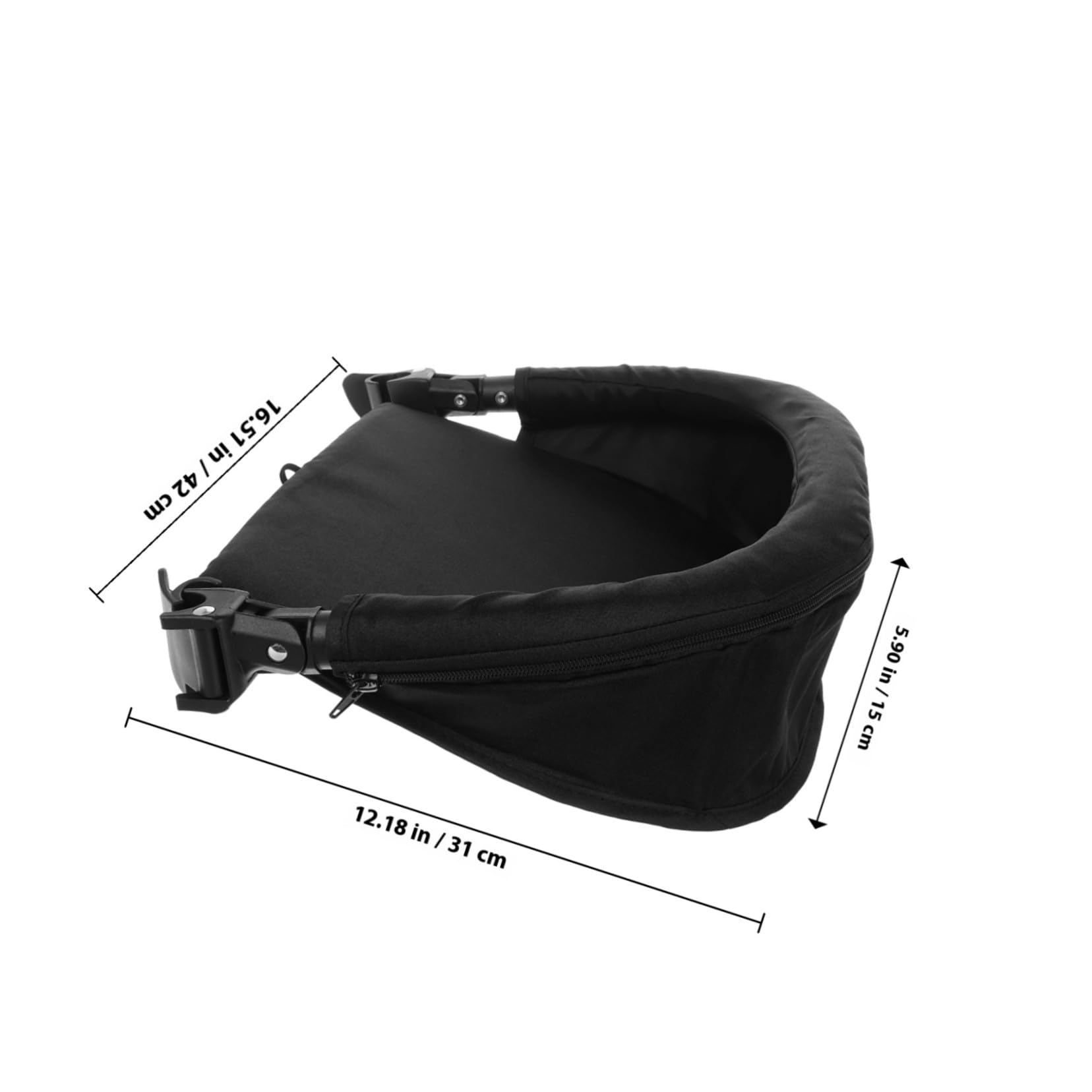 Einstellbare Kinderwagen Fußstützenverlängerung Passend für Buggy Jogging Stroller mit Schutzarmlehne und Einfacher Montage für Vielseitiges Kinderwagen Zubehör