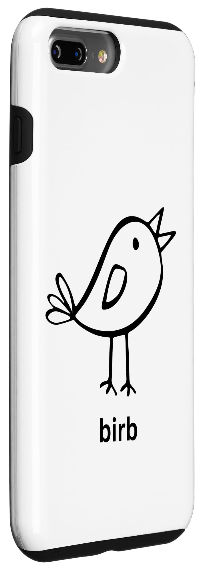 iPhone 7 Plus/8 Plus Funny Birb Shirt Cute Doggo Lingo Birb Meme Bird Case - Image 3