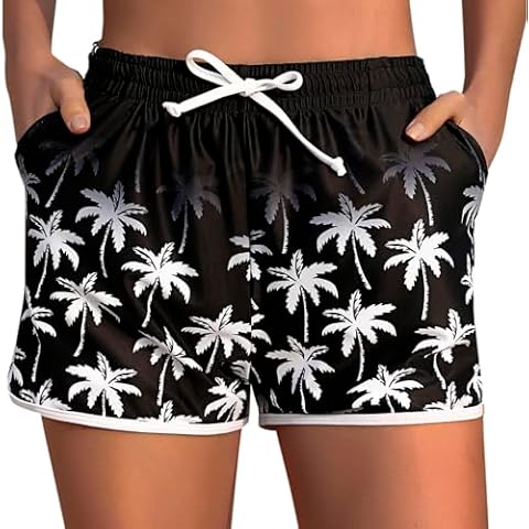 Marvmys Women's Quick Dry Swim Trunks Cover