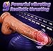 3D Scanned Lifelike Texture Thrusting Diodes for Her, Adult Toys for Women Realistic Silicone Dick with Strong Suction Cup for Hands Free Thrusting Play S87M
