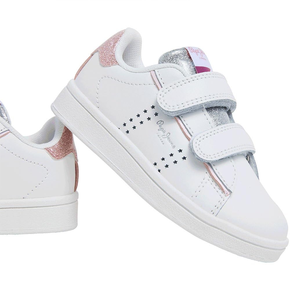 Pepe Jeans Chaussures en Cuir Blanc Player Night GK