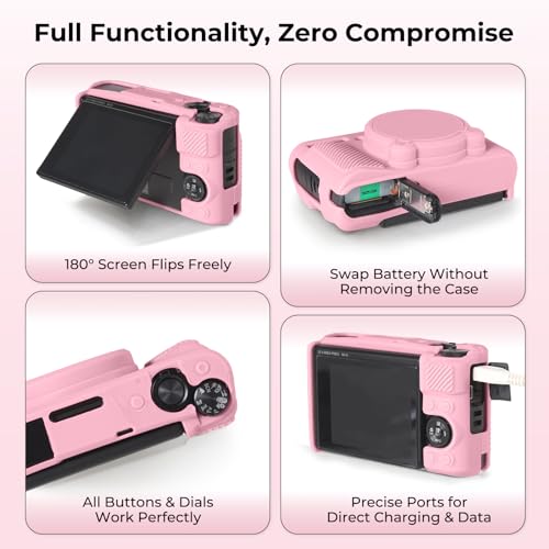 Funda de silicona para cámara Canon PowerShot SX740 / SX730 HS miniatura 4