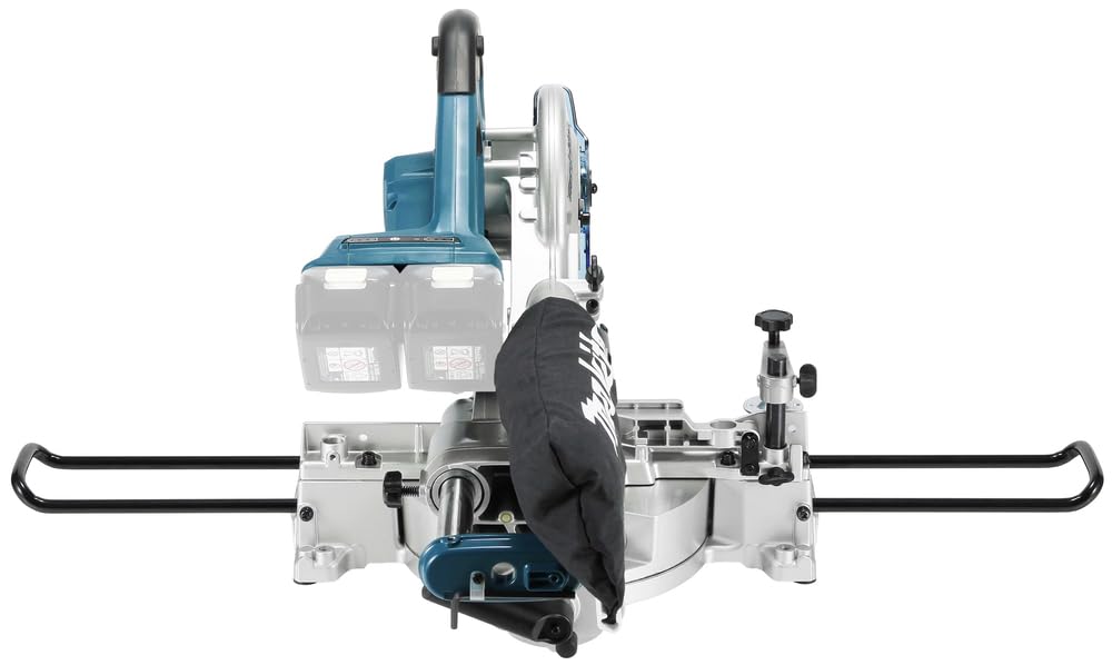 Makita DLS714NZ Twin 18V, 36V, Litowo-Jonowa LXT Bezszczotkowa Piła Ukośna 190 mm – Baterie i Ładowarka Nie Są Dołączone