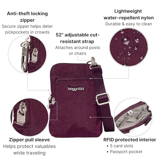 Image of Baggallini Anti-Theft Activity Crossbody Bag