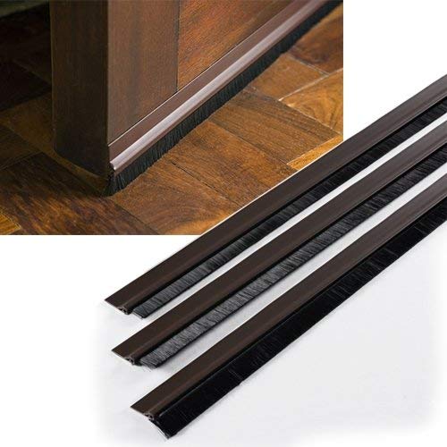 Takestop® SOTTOPORTA PVC con Spazzola SPAZZOLINO