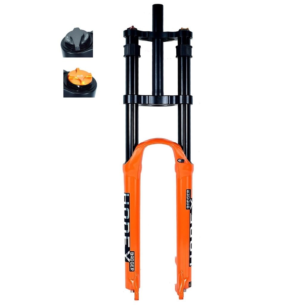 HOMSXPAC Bike 26 27.5 Inch 29 er Magnesium Alloy Double Shoulder DH Downhill Mountain Bicycle Air Fork Travel 160mm
