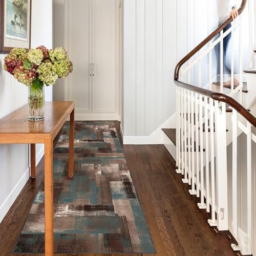Tapis de couloir antidérapant et lavable pour cuisine et buanderie - 2