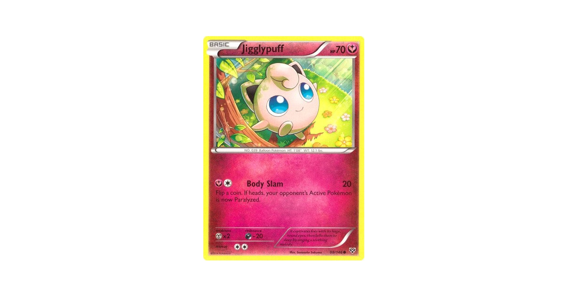 Amazon.co.jp: Pokemon - Jigglypuff (88/146) - XY : おもちゃ