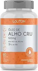 Óleo de Alho Cru 60 Cps - Lauton