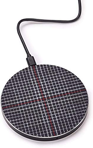 Volkswagen 5HV087625 - Cargador de inducción con Funda de Tela (Qi Standard), Color Negro