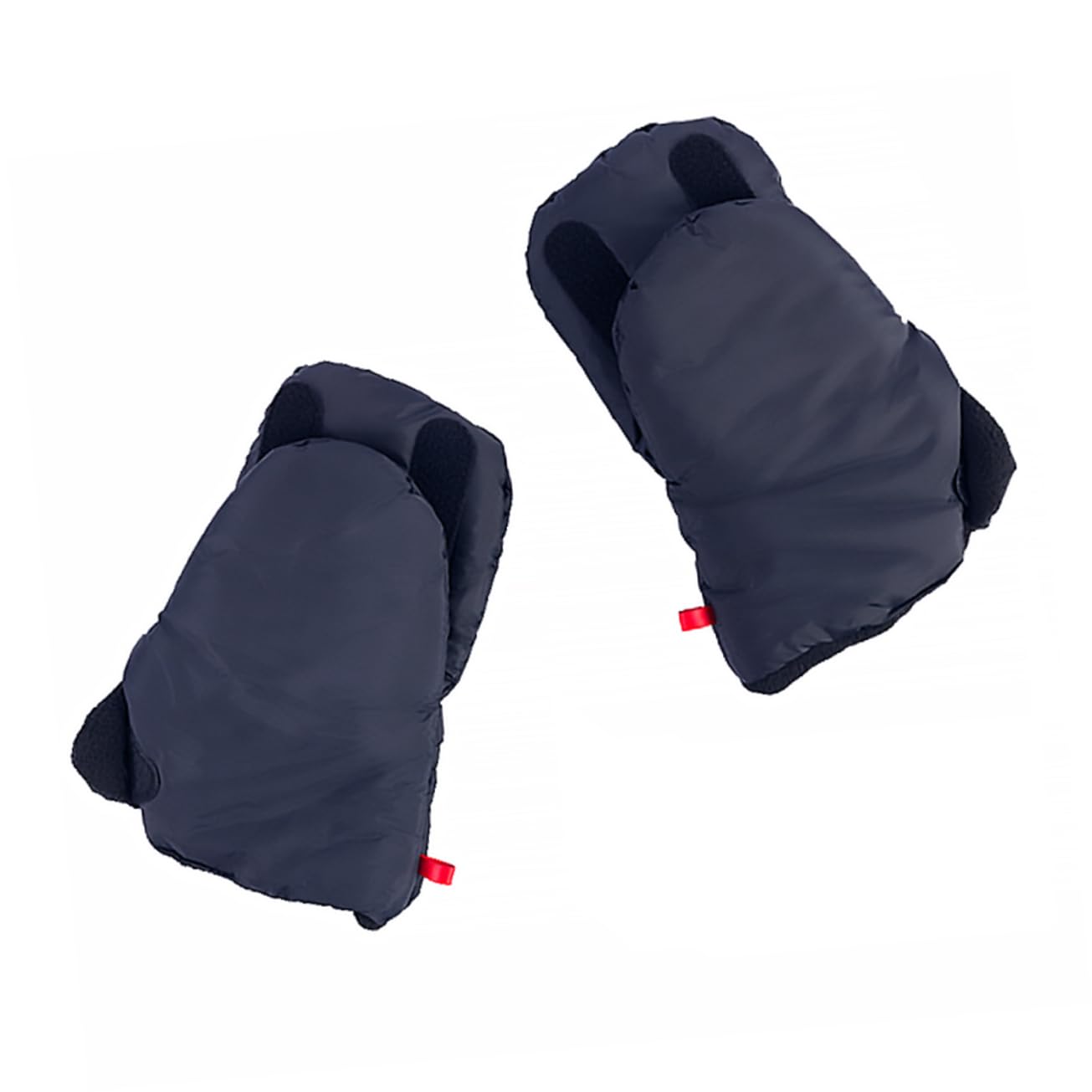 VALICLUD guantes de cochecito frío cálido guantes de barra de cochecito nieve accesorios carrito bebe accesorios carro bebe calientes de invierno forro polar Black
