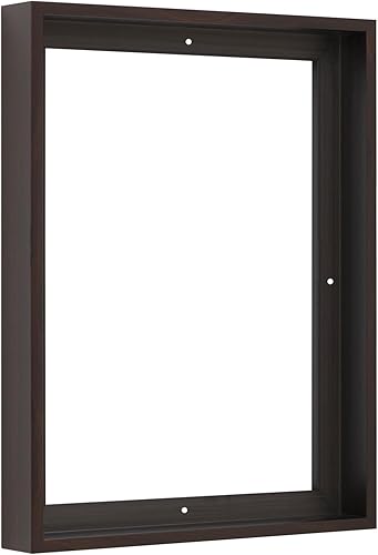 Pixy Canvas Marco flotante de 16 x 20 pulgadas para pinturas en lienzo de profundidad de 1-12 (1.5) pulgadas, impresiones en lienzo, paneles de