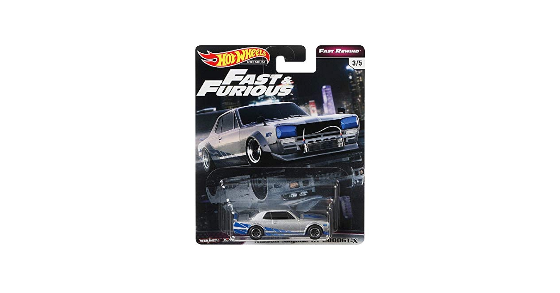 Amazon.com: Hot Wheels Fast Rewind Fast & Furious Nissan