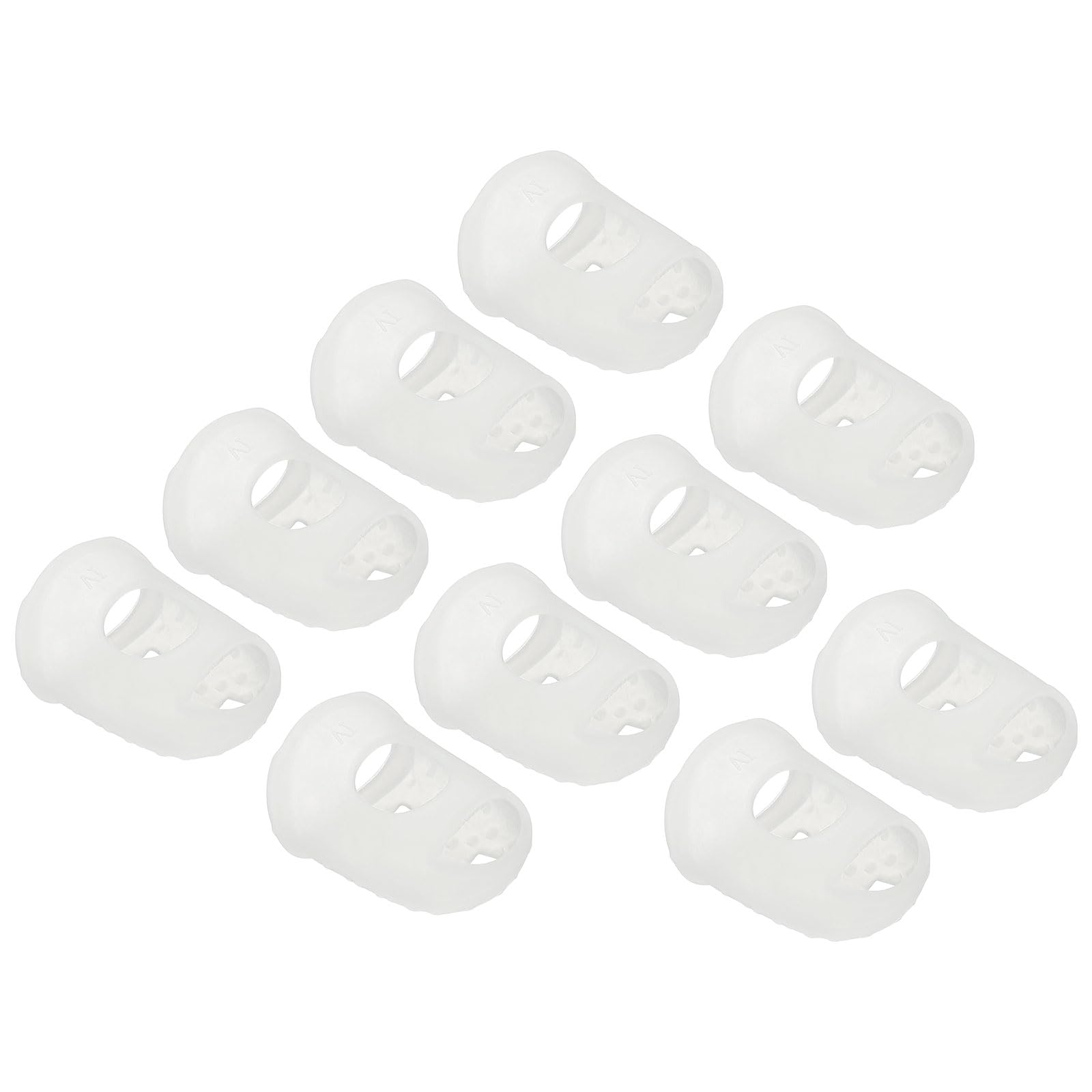 PATIKIL Finger Tips Anti Slip Fingertip Protector, 20 Pack 30mm Silicone Finger Guard for Paper Sorting Sewing Guitar Playing, Transparent XL Size