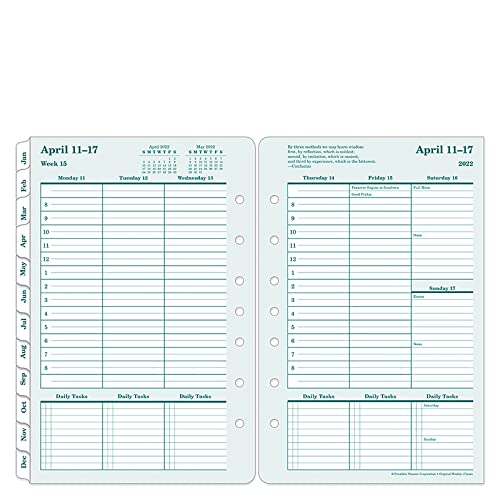 Buy FranklinCovey Classic Original Weekly RingBound Planner Apr