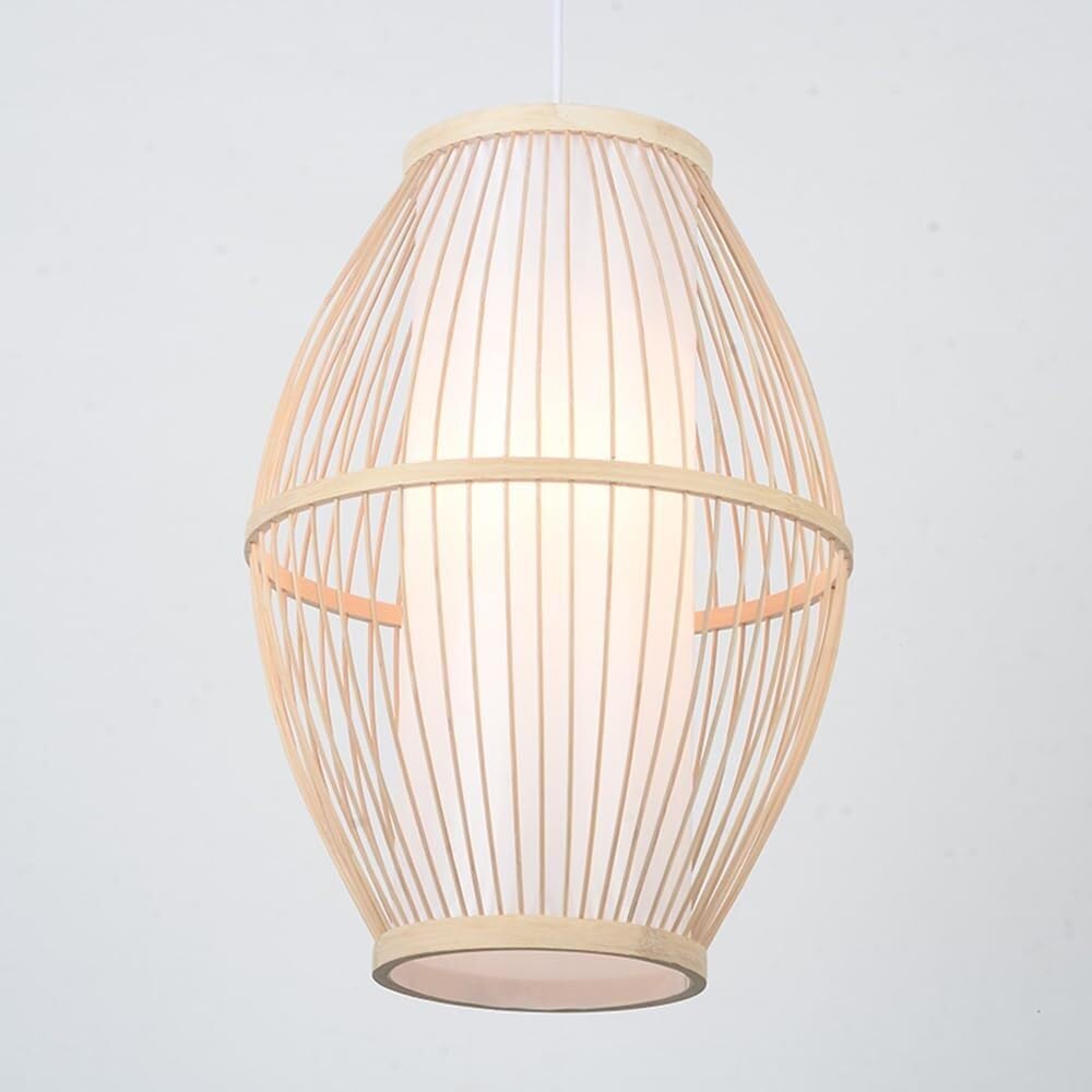 TONFON Restaurant Lighting Chandelier Zen Japanese Bamboo Hanging Lamp