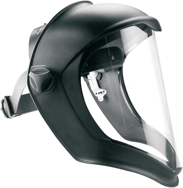 Honeywell 1011623 Bionic Face Shield with Uncoated Polycarbonate Clear Lens
