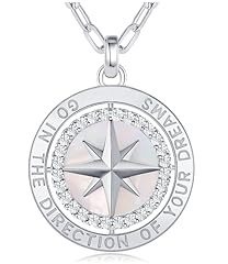 001-Compass necklace
