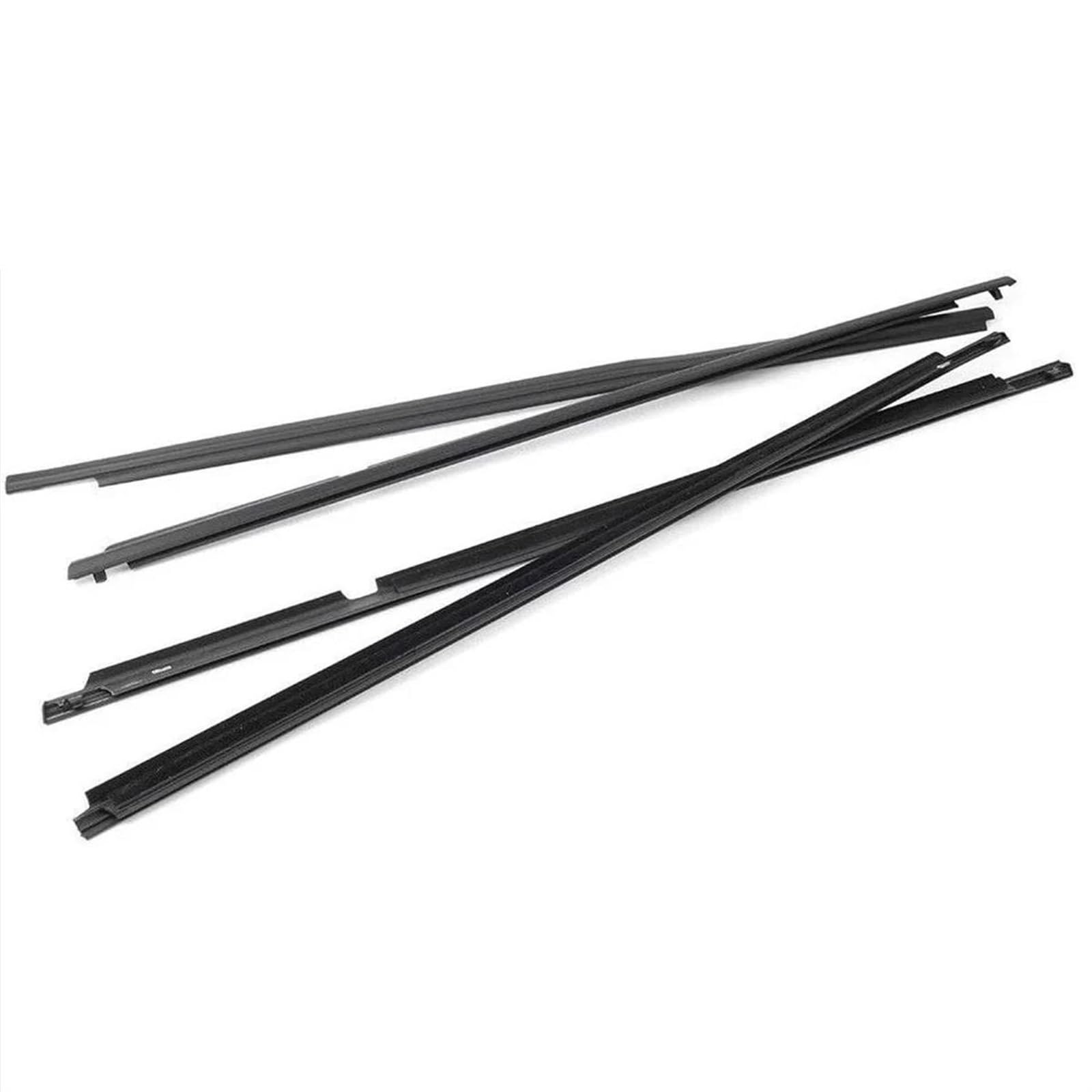 Car Door Edge Guard 4PCS Weatherstrip Strip Sealing Belt Moulding Trim for Toyota for Estima for Previa 2.4/3.5 ACR50 GSR50 06-19 Car Door Protectors