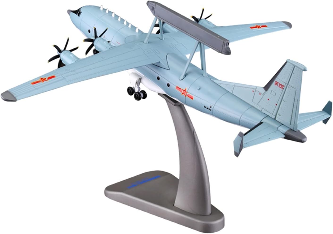 1 100 for China Air Police-200 Early Warning Aircraft Alloy Model Hobby Playgame Kit