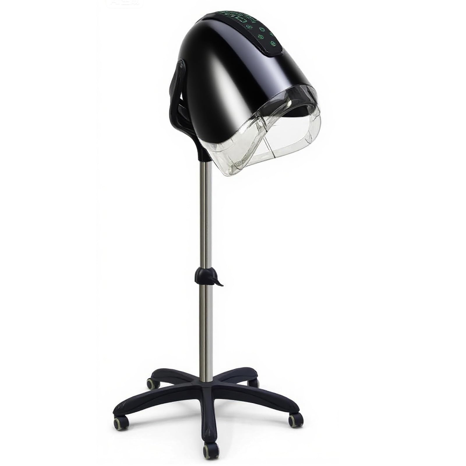 Condition photo showing New/Like New for Professional Stand-up Hooded Hair Dryer,with smart Touch Control Panel, 1000W 8-Speed Settings, Negative ion and Ozone Functions,with Bonnet Portable Blow Dryer, for Salons and Home use.