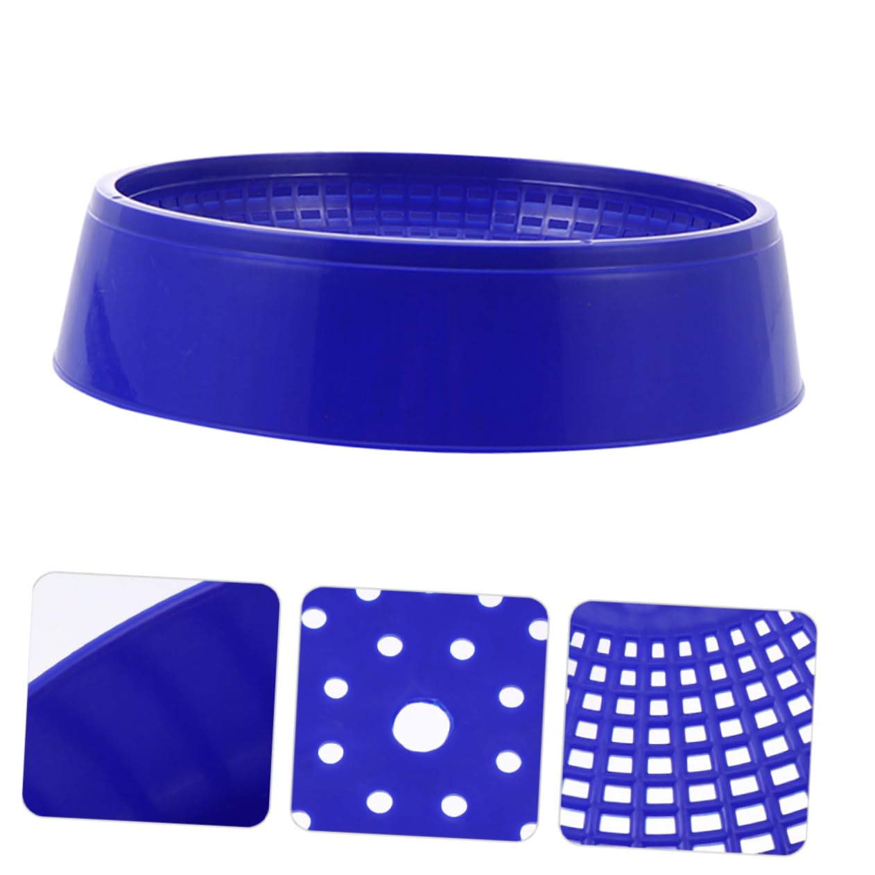 Operitacx Ciotole Base Piccioni Nidificazione e Pezzi 8 di Plastica in Allevamento Blu Antiscivolo Sano Piccoli Uccelli e Colombe