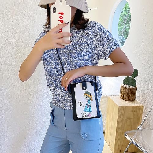 Mini Crossbody Bag for Women Cartoon Crossbody Bag Travel Messenger Bags Single Shoulder Coin Purse4