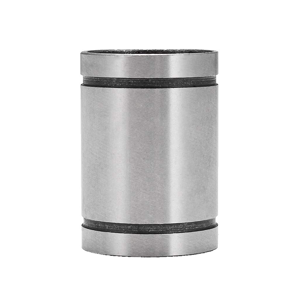 Bujes de rodamiento de bolas lineales LM12UU sellados de goma 12 mm diámetro interior