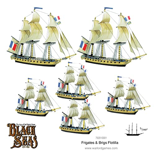 Warlord Games Frigates & Brigs Flotilla - Image 3