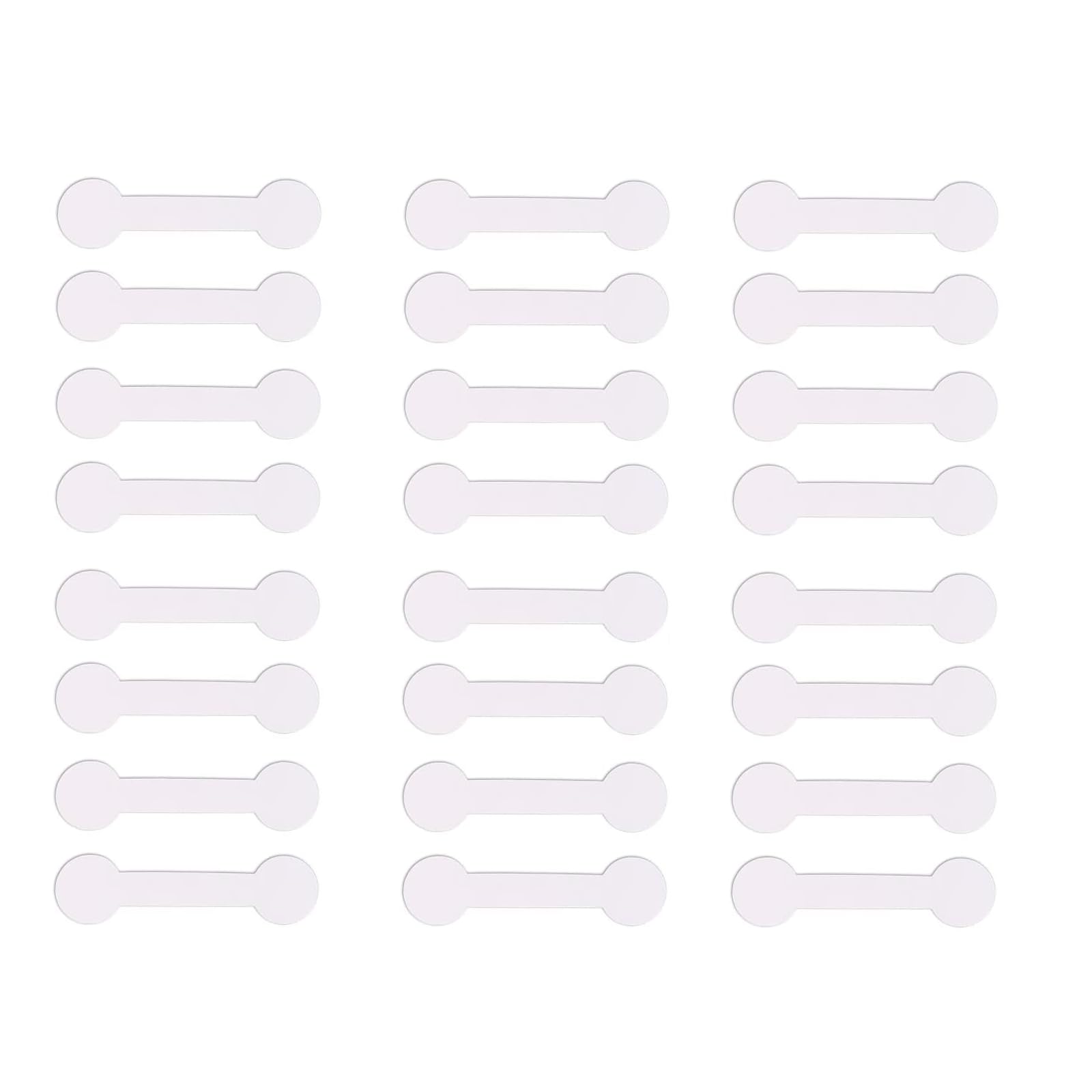 Sieraden Prijskaartjes Stickers 500 stks Zelfklevende Sieraden Identificatie Labels Blank Ring Armband Sticker Hang Tags